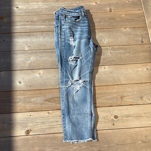 American Eagle Outfitters Ripped Tomgirl Jeans